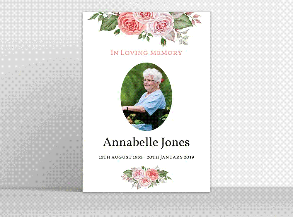 Funeral Memory Boards Create Online Add Photos & Text