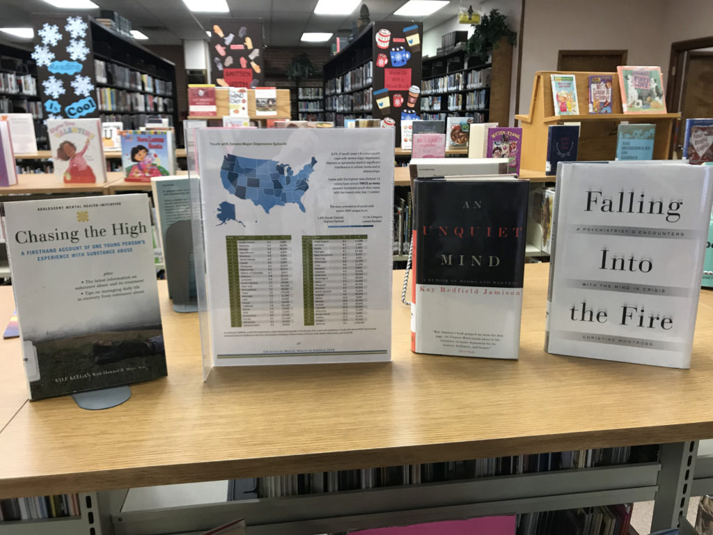 Books on mental health and illness available the Driscoll Public