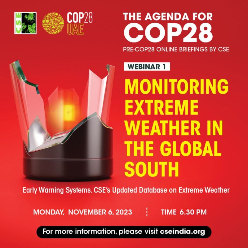 Monitoring Extreme Weather in the Global South CSE DevInfo.in