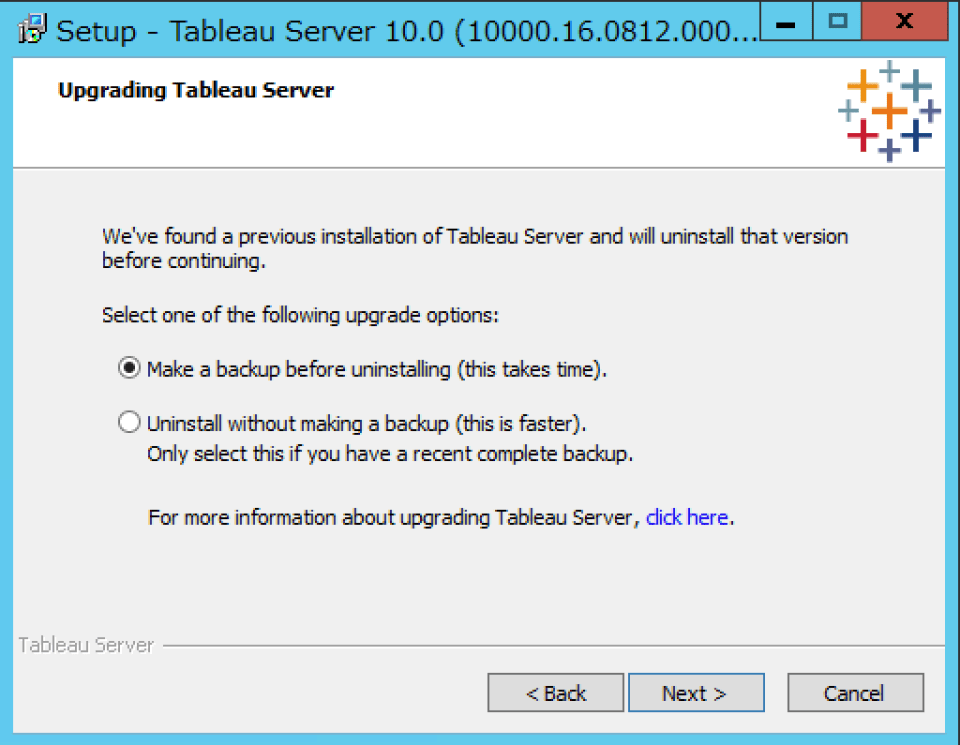 Tableau Serverの『ダウングレード』を試してみる DevelopersIO