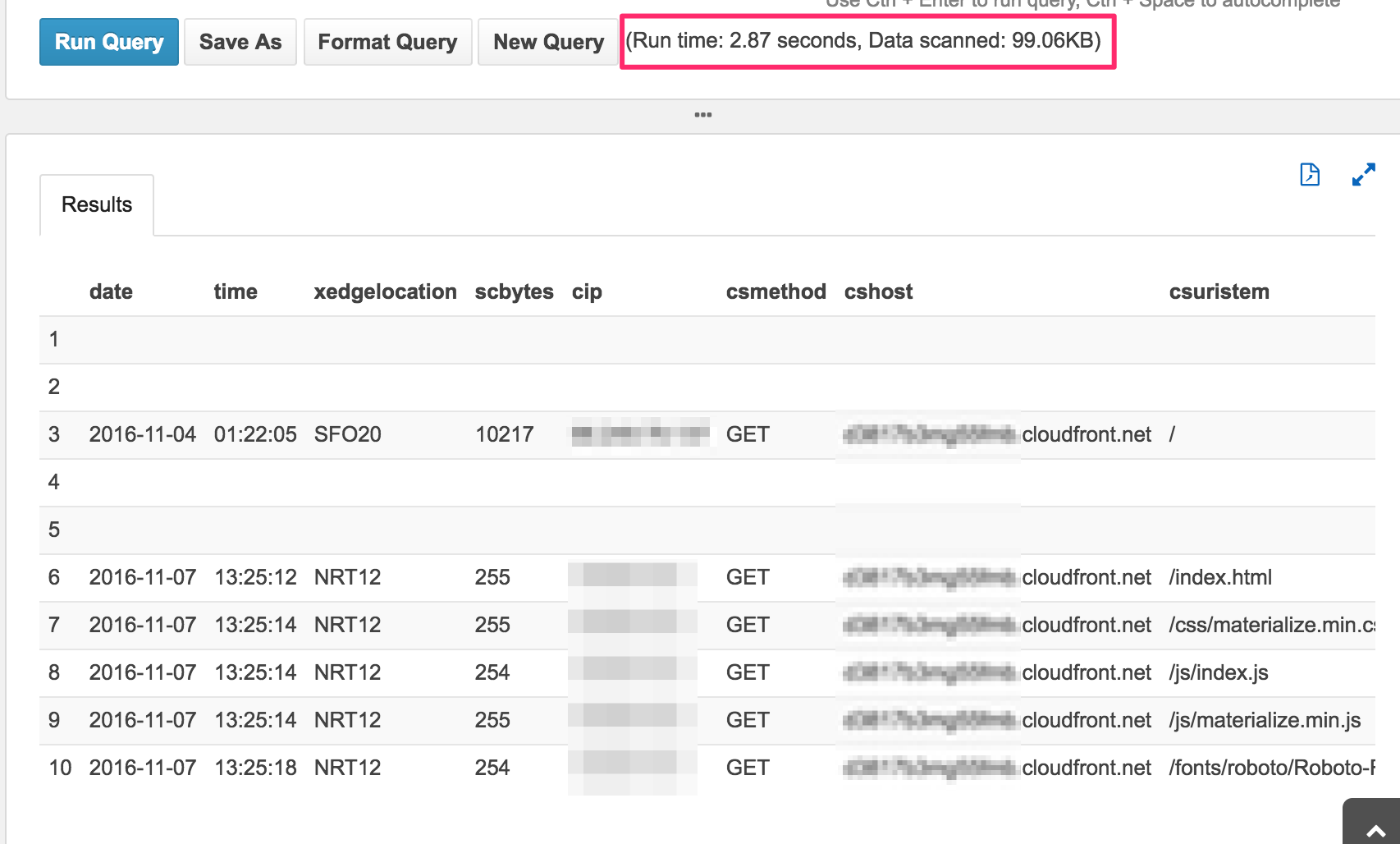 Amazon AthenaでCloudFrontログをSQLで解析する reinvent athena DevelopersIO