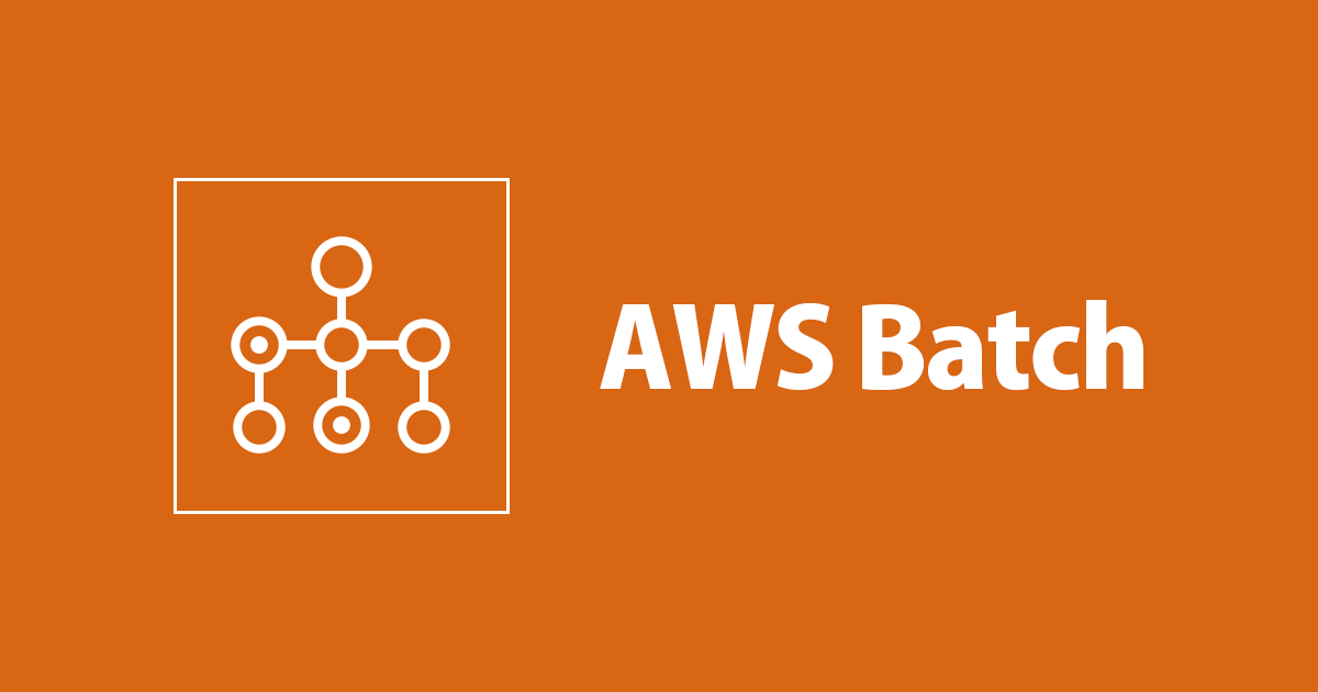 AWS BatchAmazon Linux 2のコンテナストレージを増やしてみた DevelopersIO