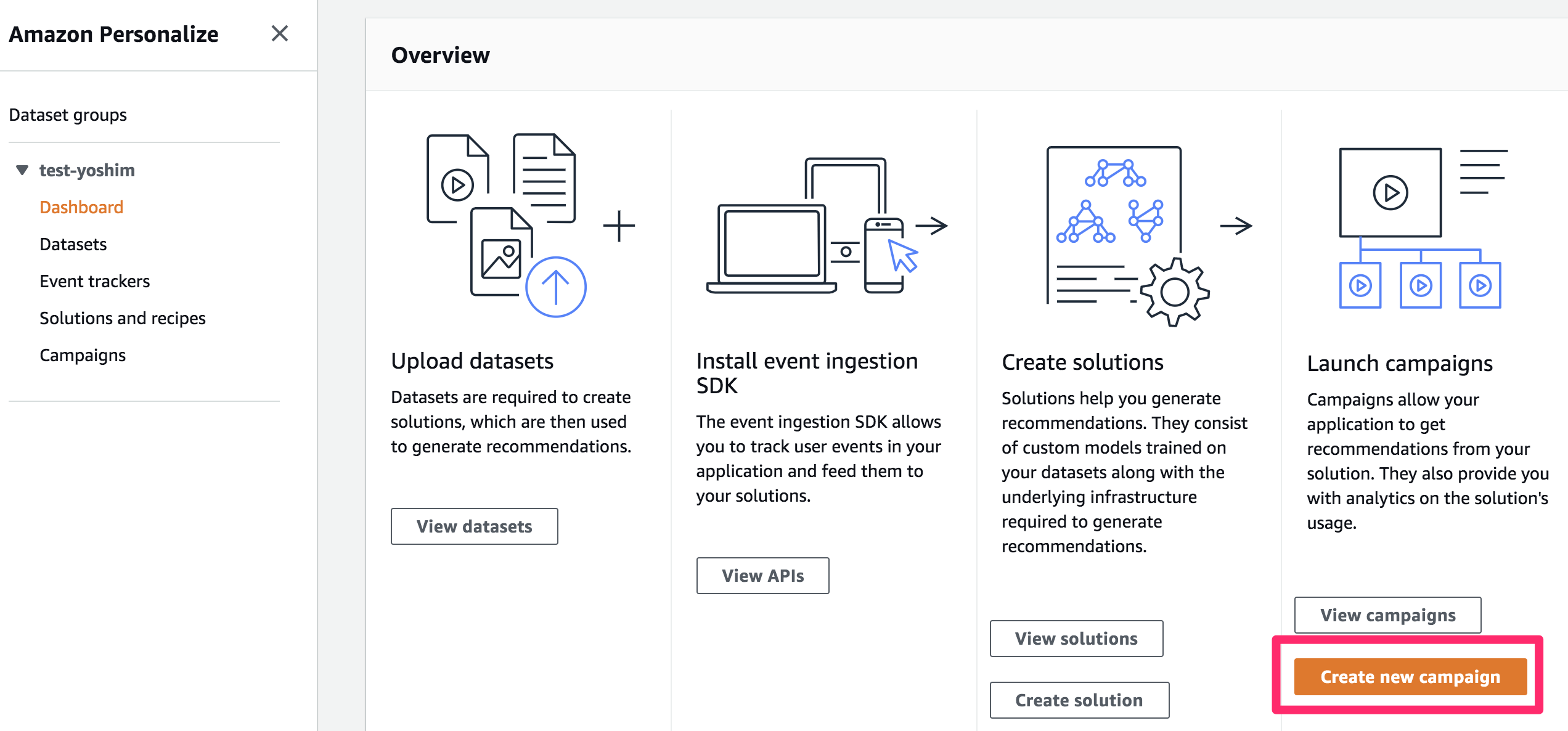 Amazon Personalizeを使ってみた DevelopersIO