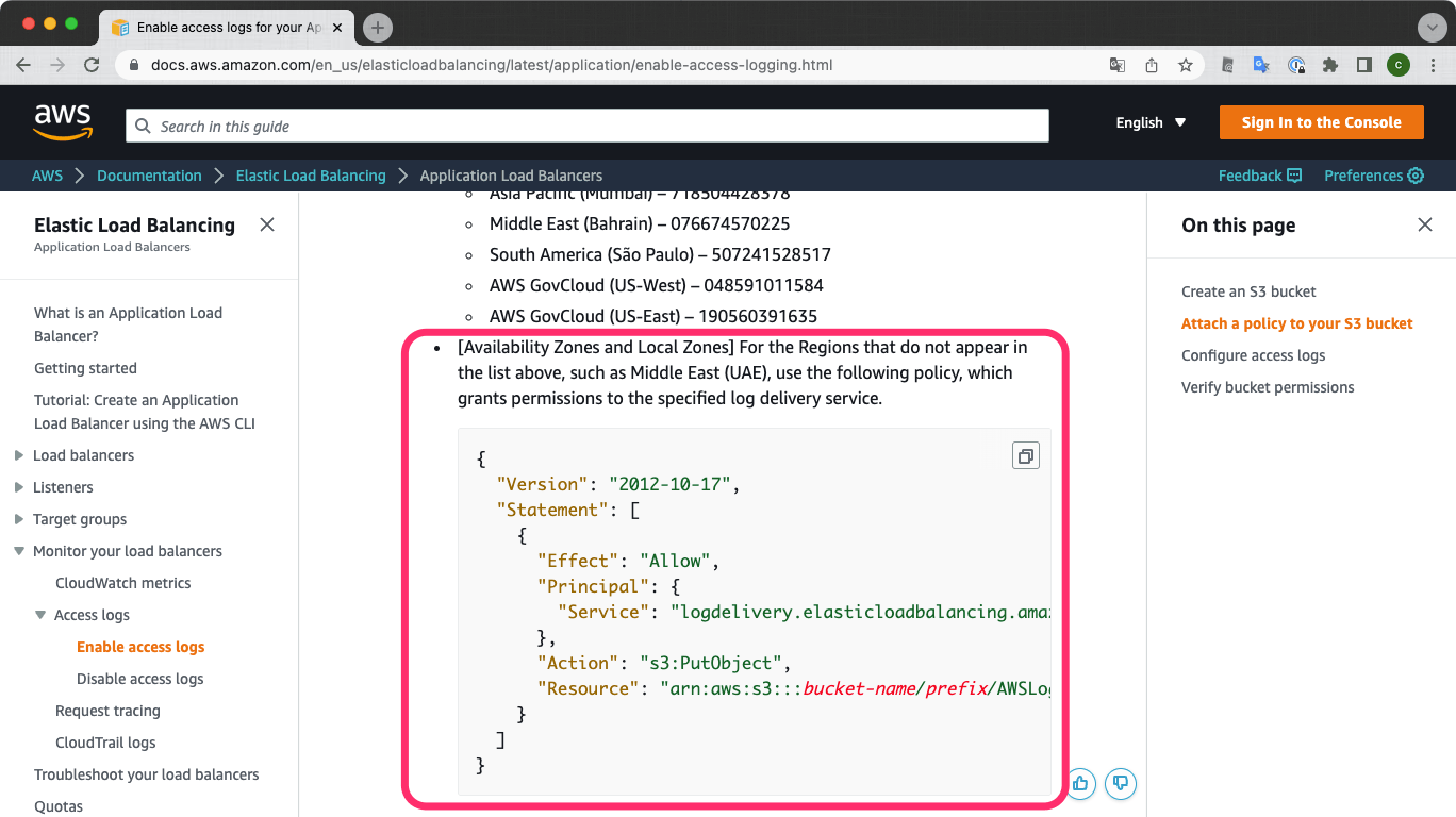 ALBアクセスログ保存先のS3バケットポリシー設定時にでてくる3種類のService Principalをまとめてみた DevelopersIO