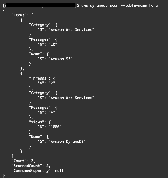AWS DynamoDB with CLI update and delete query DevelopersIO