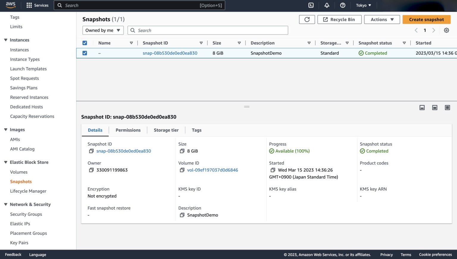 Creating EBS Snapshots DevelopersIO