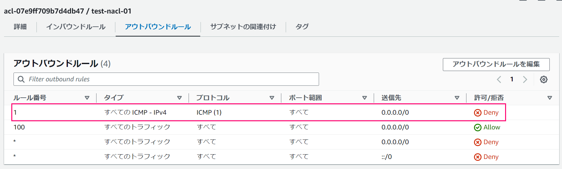 [小ネタ] ACLが評価されるか確認してみた DevelopersIO