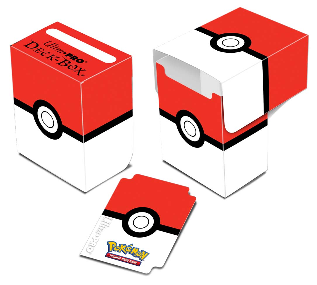 Pokémon Red and White FullView Deck Boxes Devir Américas