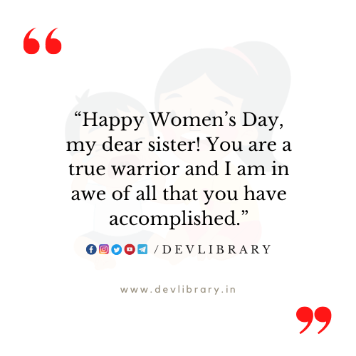 Best Women’s Day Quotes Status, Captions, Messages Dev Library
