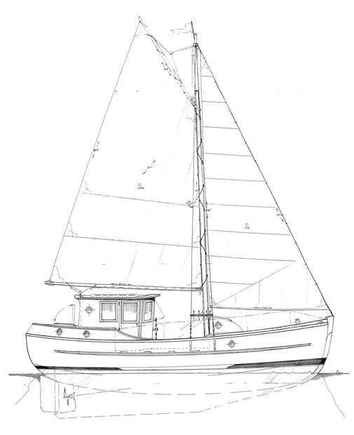 Oysta 28 Plans Devlin Designing Boat Builders