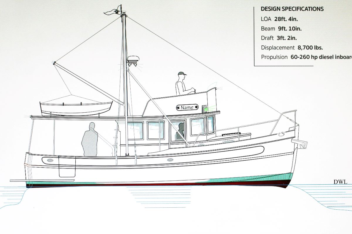 Kingfisher 28 Study Plans Devlin Designing Boat Builders