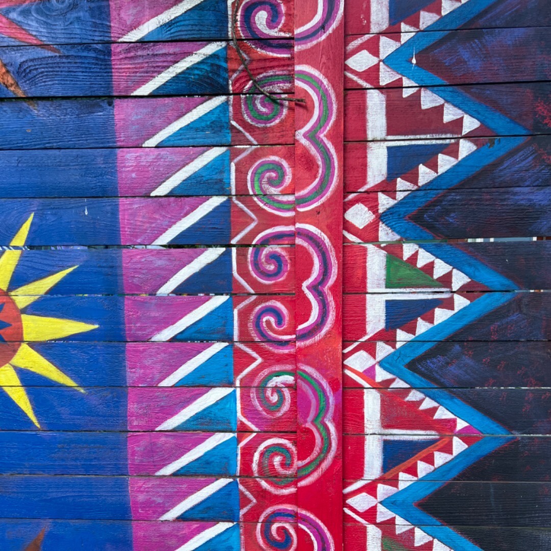 Devlin Donnelly Design Cool hand painted mural