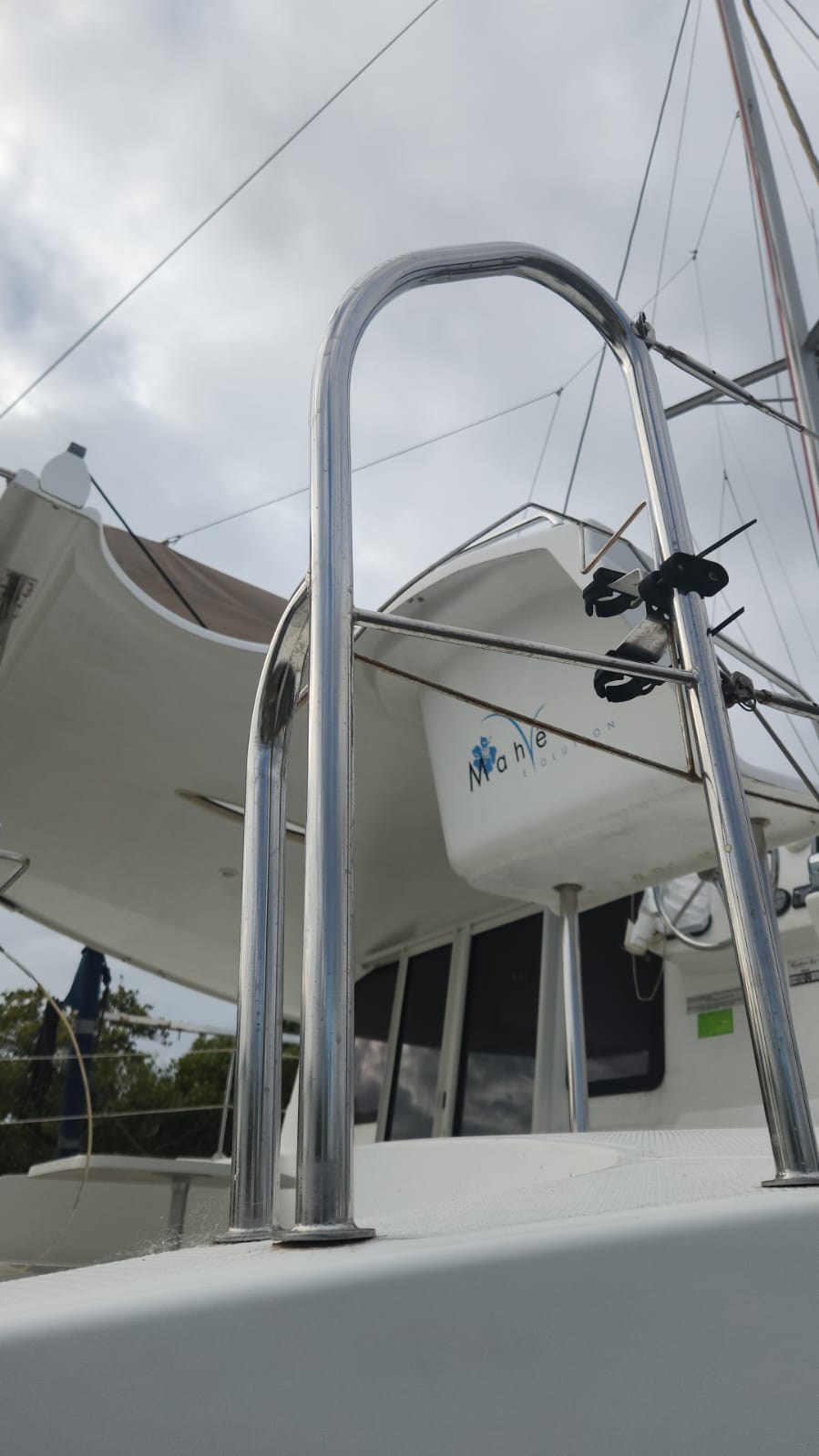 Polish of Stainless Steel Devlin Marine Services