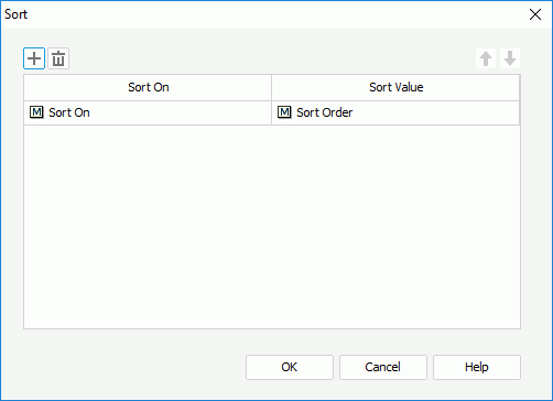 Sort Dialog Box – Logi Analytics