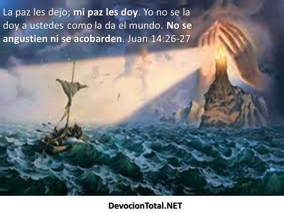 La paz que Dios te da… Devoción Total