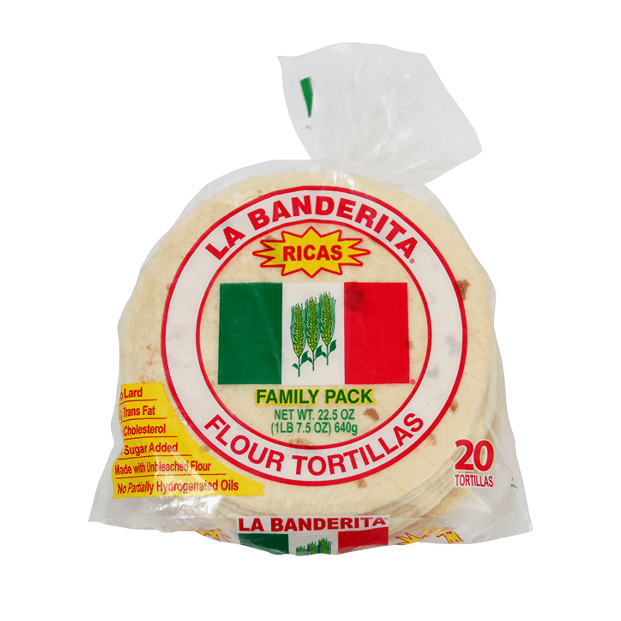 La Banderita Flour Tortillas Family Pack Devolas of Brighton Sgop