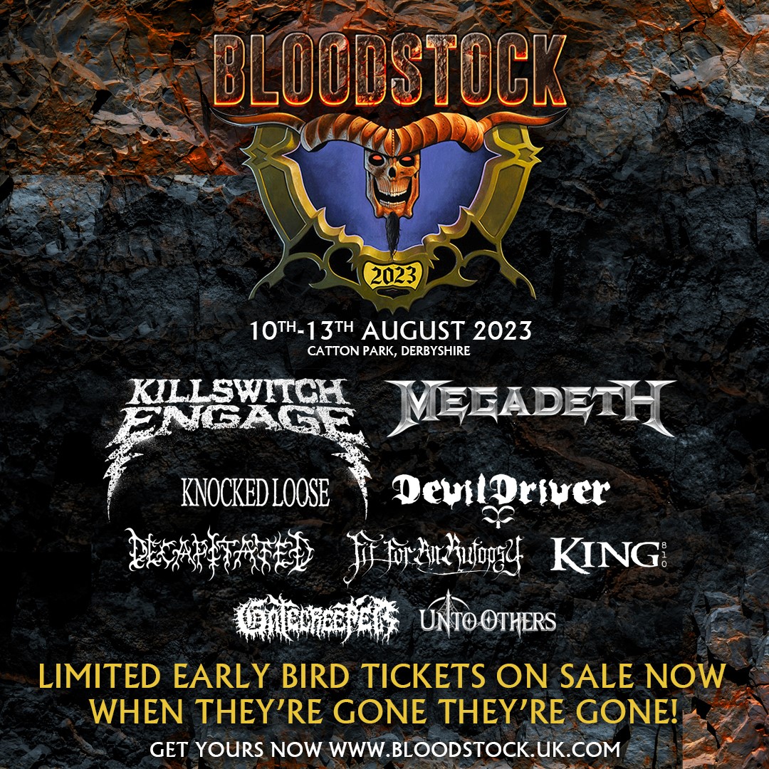 bloodstock festival 2023 News Bloodstock Announces 10 Bands for 2023! Devolution Magazine