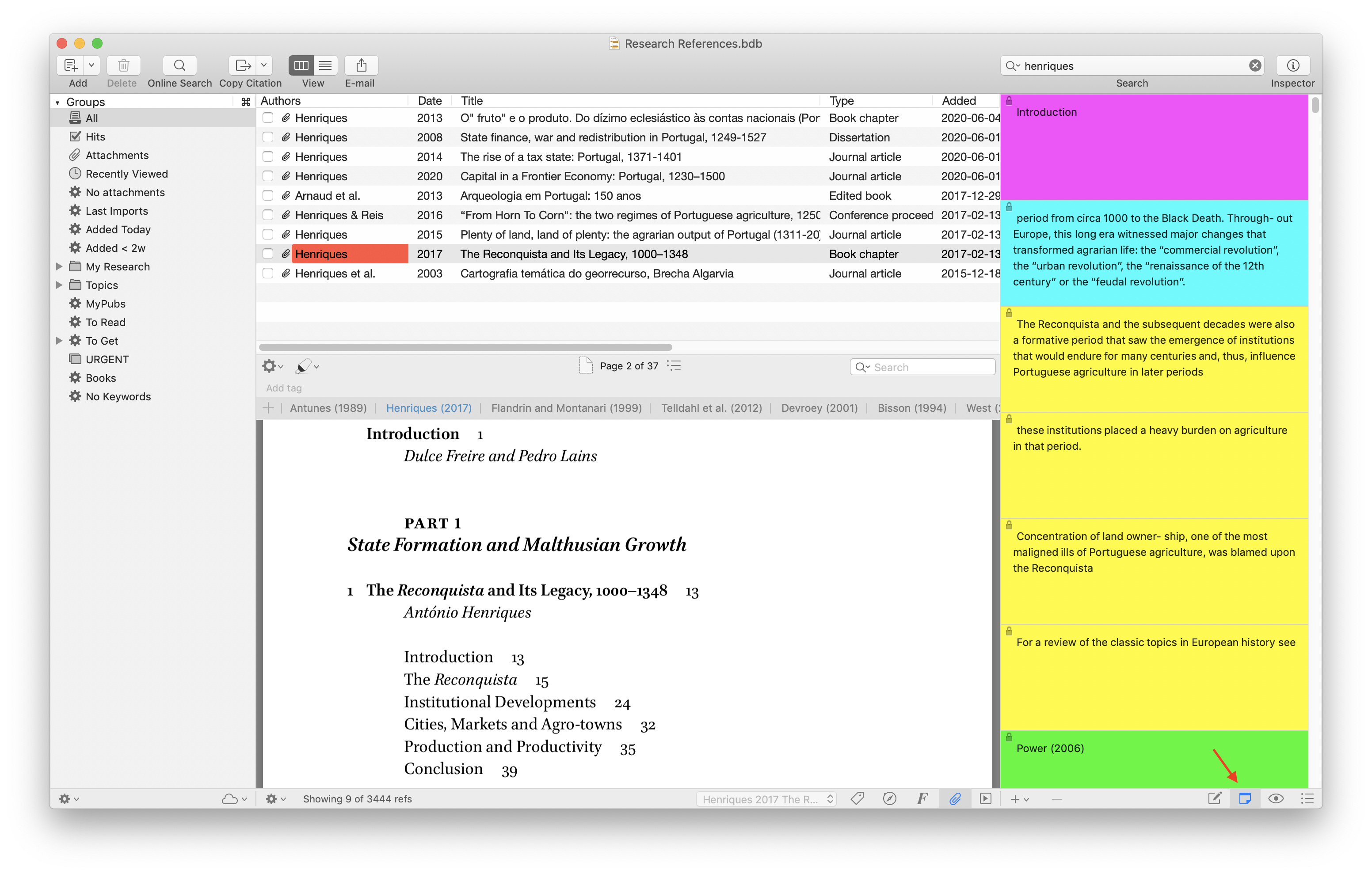 Devonthink and Bookends (and possibly Mellel) Scenarios