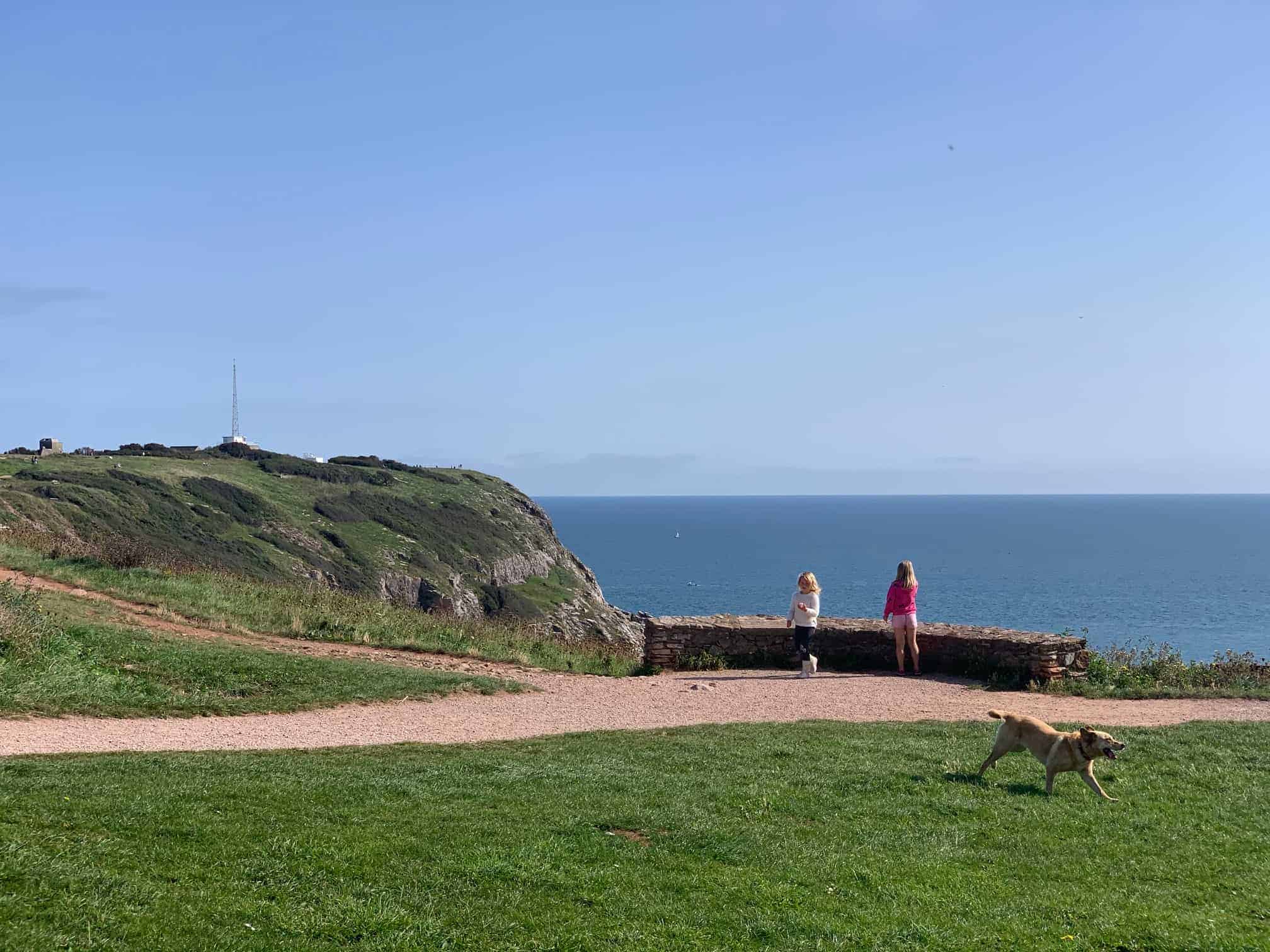 Berry Head Nature Reserve an easy walk near Brixham Devon with Kids