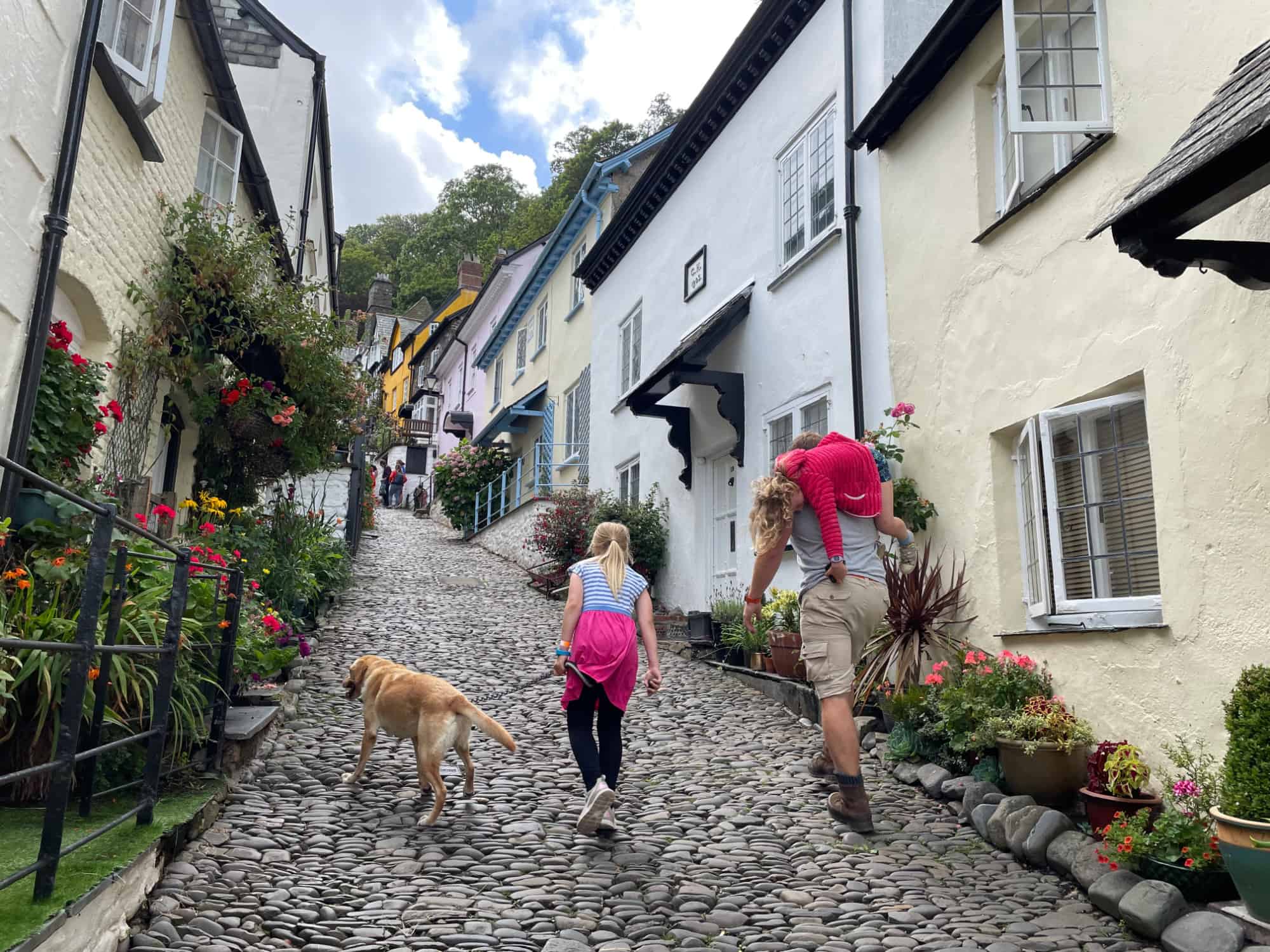Visiting Clovelly Village in North Devon Devon with Kids