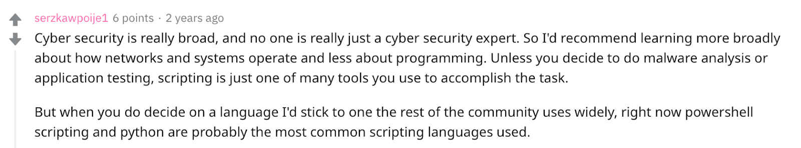 Best of 2020 Cybersecurity What Programming Language Is