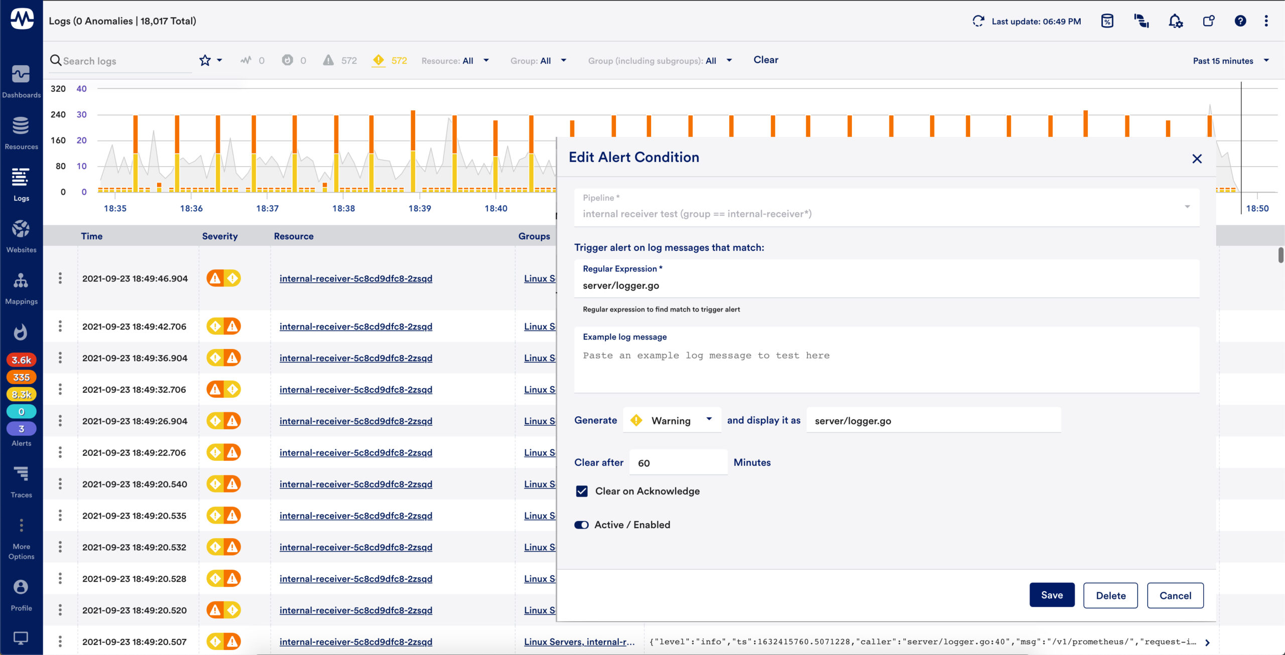 LogicMonitor Introduces Unlimited Log Data Retention