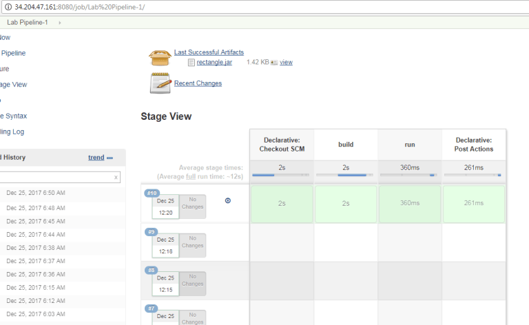 Jenkins pipeline demo / lab steps