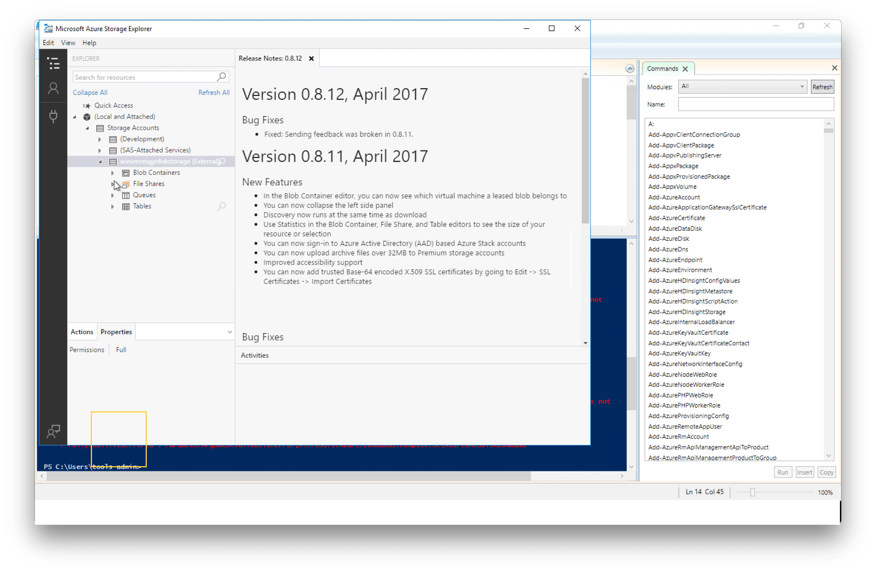 Azure VM Image creation through Powershell