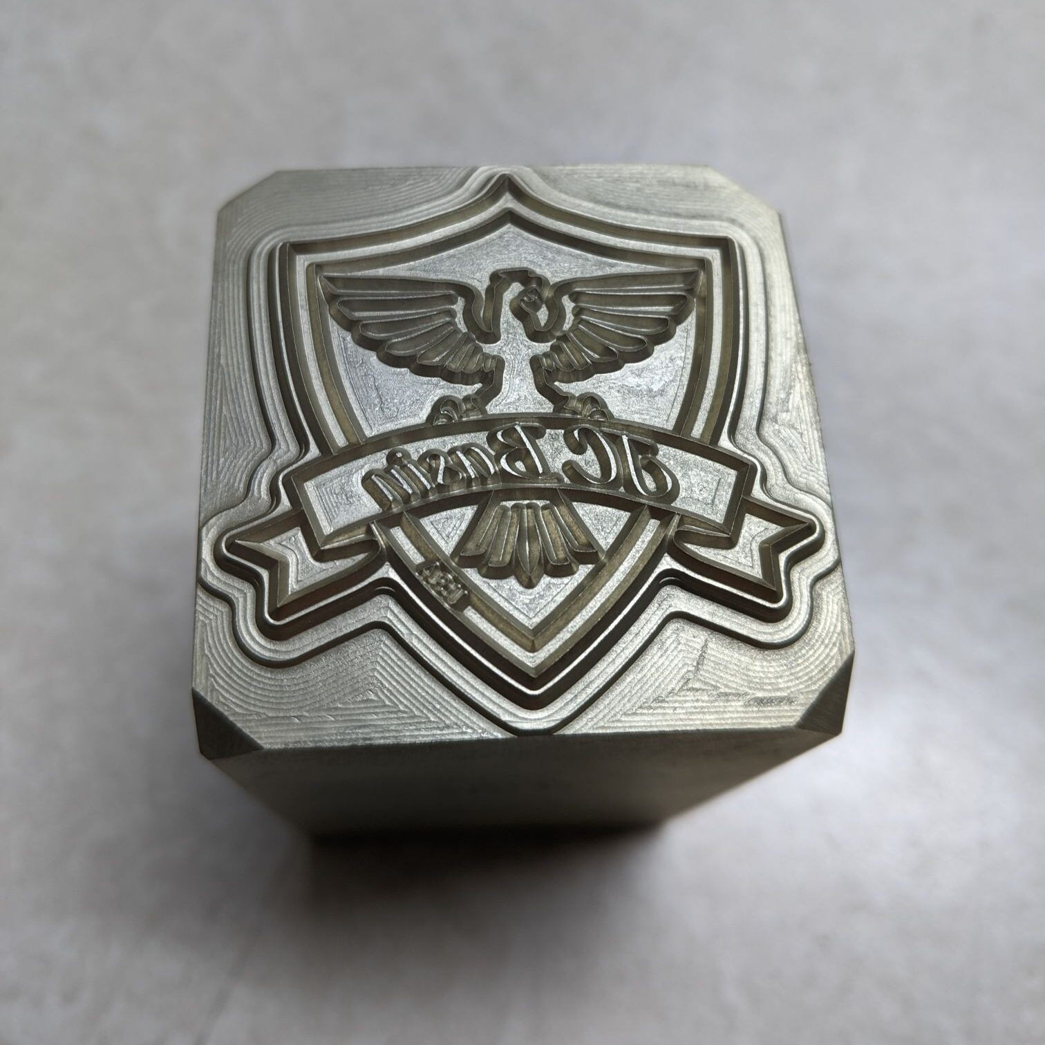 Eagle Stamp (Custom Logo Engraving Stamp) Devore Engraving