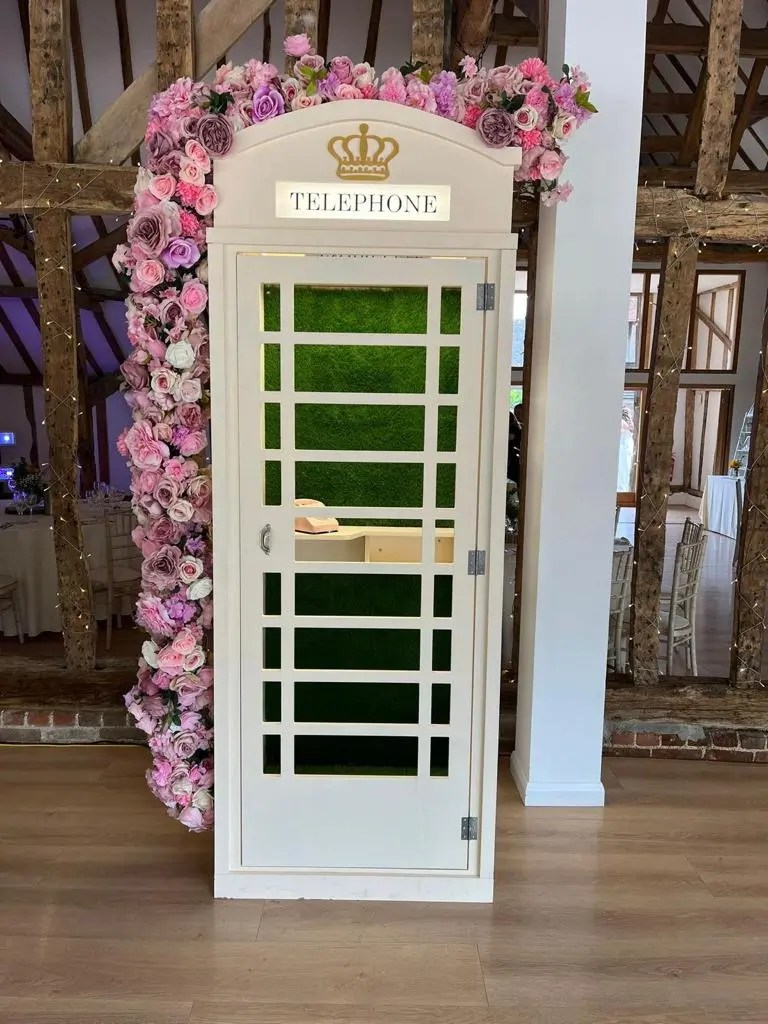 TELEPHONE BOX AUDIO GUESTBOOK Devoted Events