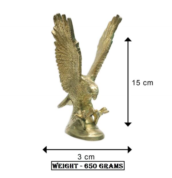Buy Pure Brass Eagle Statue l 560 Grams l Best Price