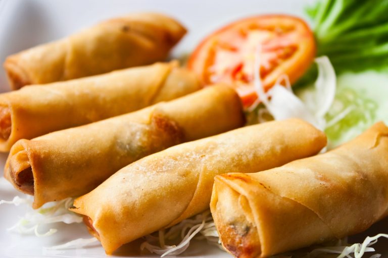 Vegetarian Spring Rolls Finger Food Devour It Catering