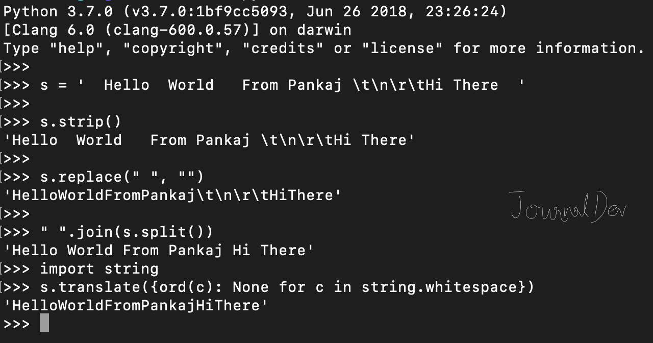 Python 删除字符串中的空格_python_MangsPython