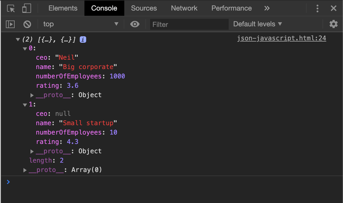 How to Get Data from JSON to JS Programmer Help How to get data