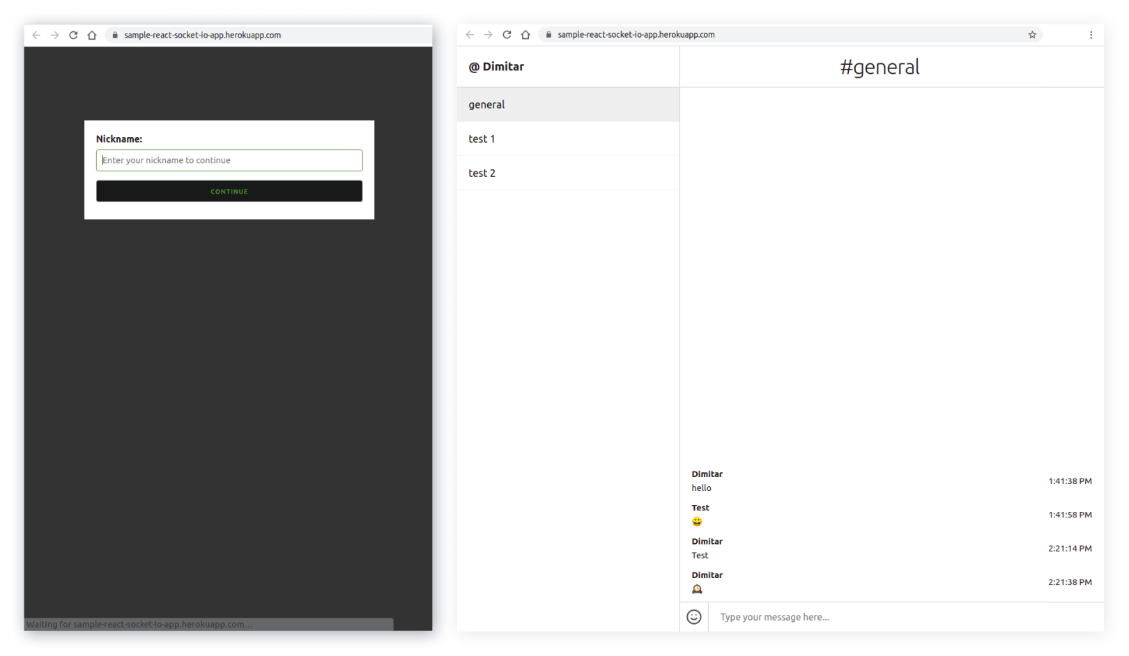 How to Create Simple React Chat Application Using Socket