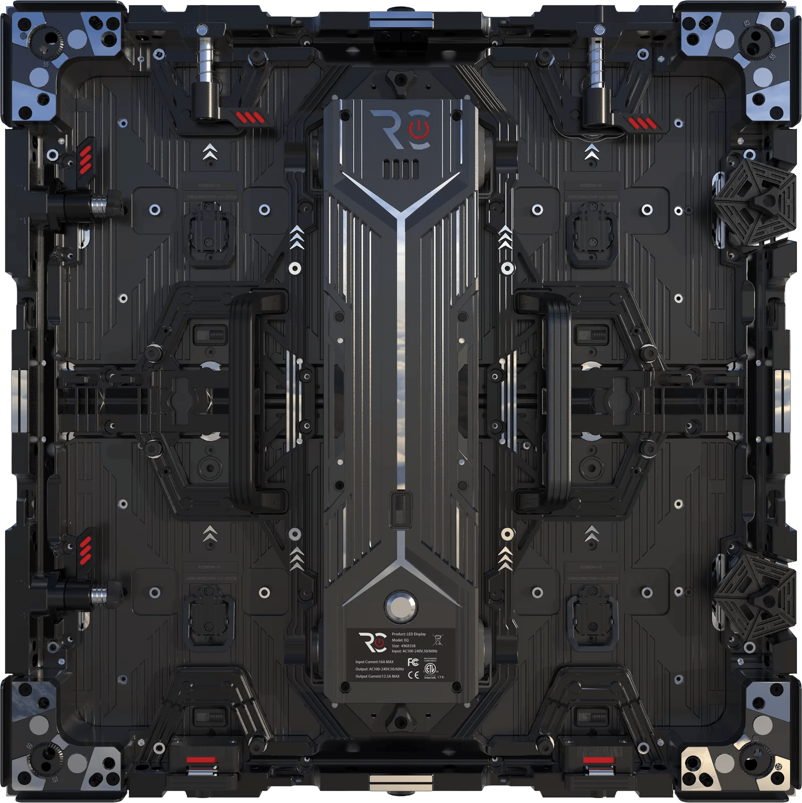 1.9mm Video LED Cubes Rental LED Columns 90degree corner