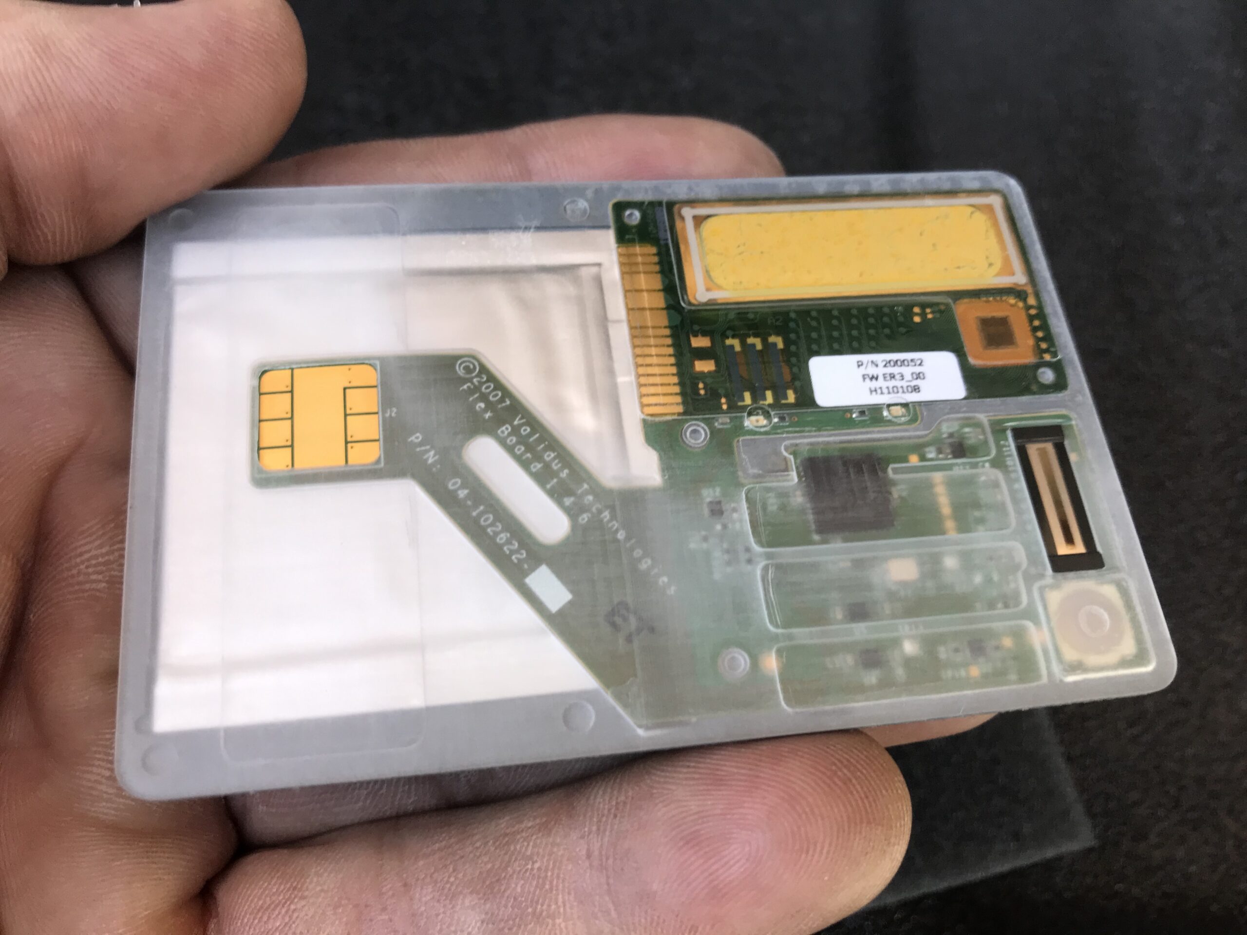Design & Engineering of a Biometric Credit Card DevSixOne