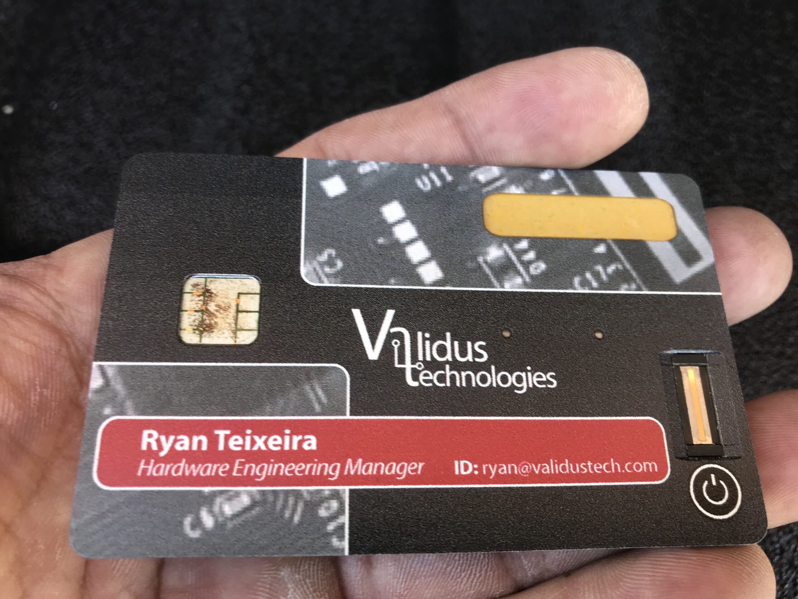 Design & Engineering of a Biometric Credit Card DevSixOne