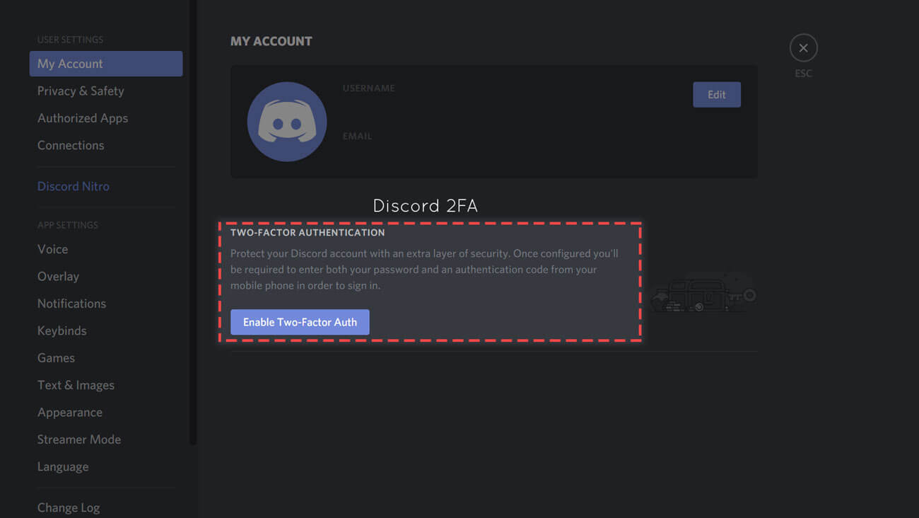 How to Enable 2Factor Authentication in Discord Server DevsJournal