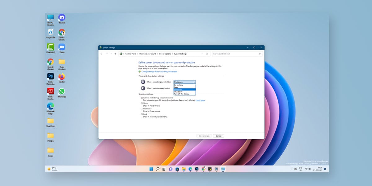 How to Change What Power Button does in Windows 11 DevsJournal