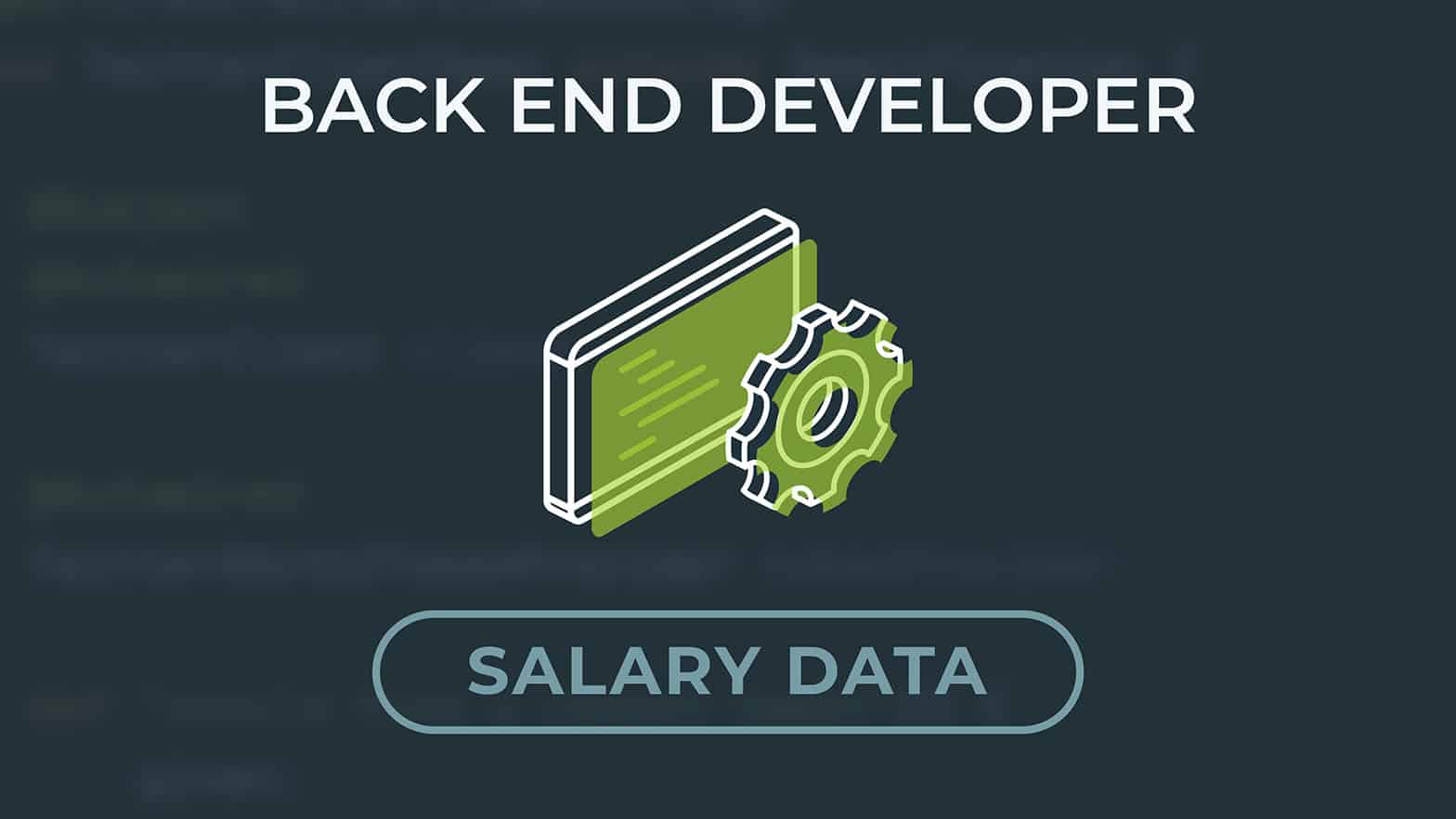 Backend developer (programmer) average salary from junior to senior level