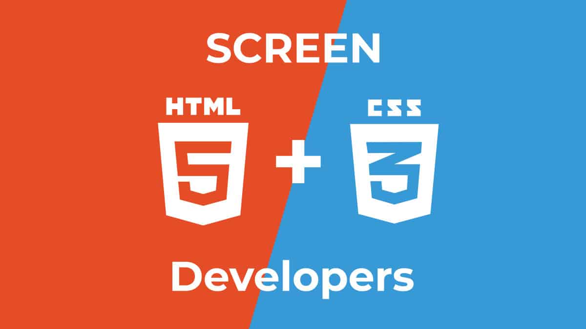 How to screen front end developer skills HTML and CSS DevSkiller