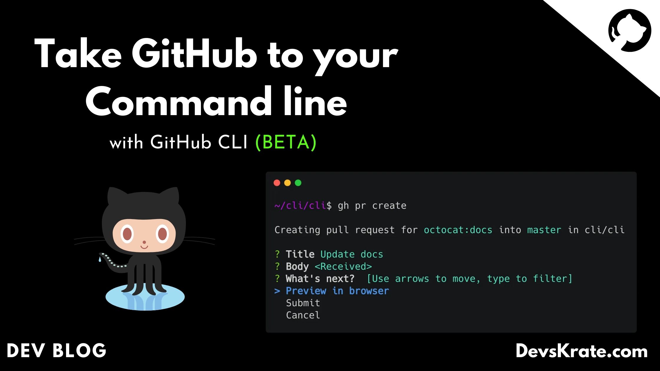 GitHub CLI Enhance your command line experience TechMobie