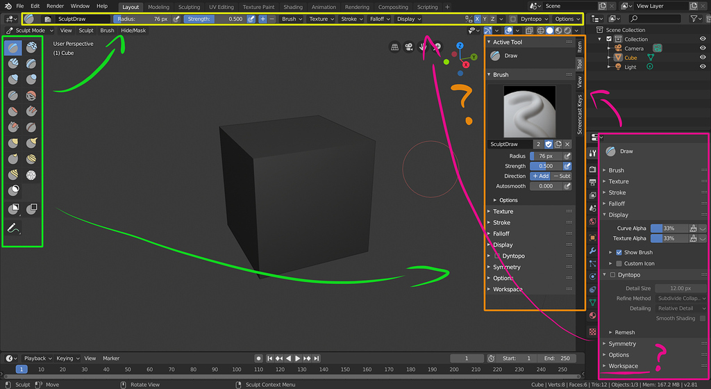 The Toolbar/Sidebar Interface Issue User Feedback Blender Developer