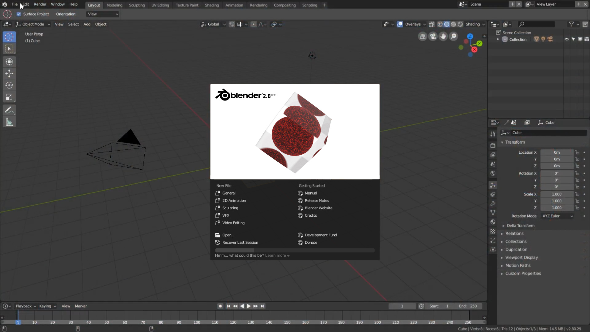 Blender logo template kdateacher