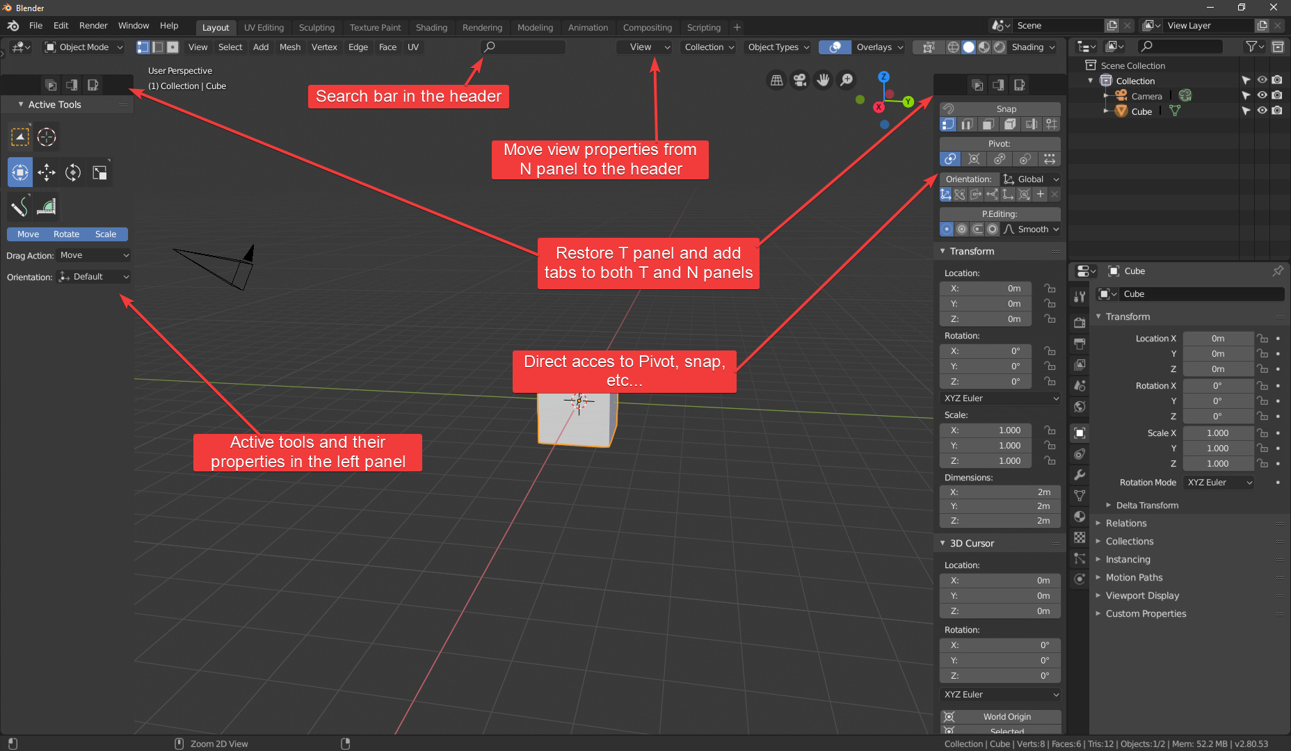NPanel proposal and Pool User Feedback Developer Forum