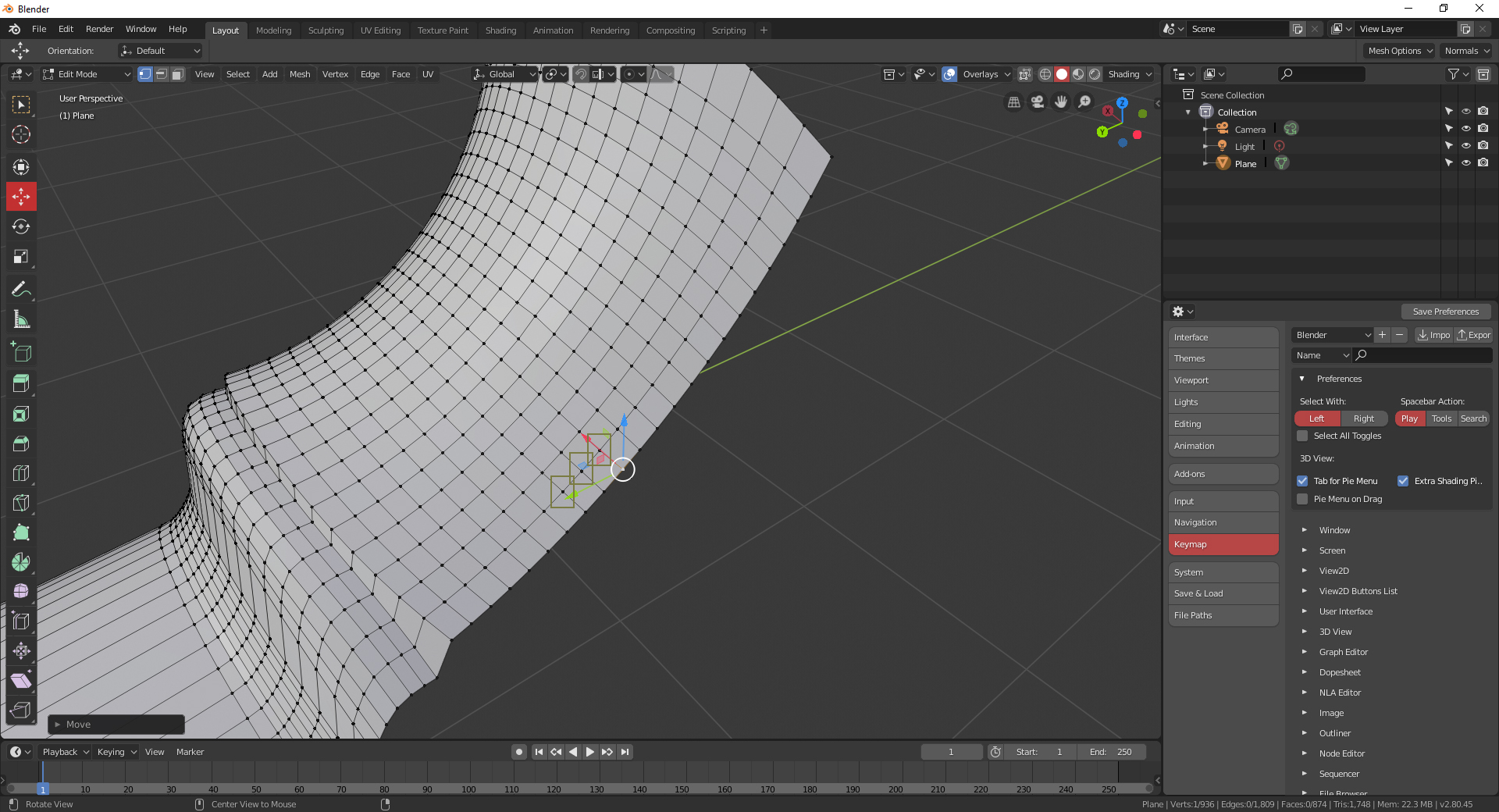 Left clicking is verry inacurate for selecting vertices User Feedback