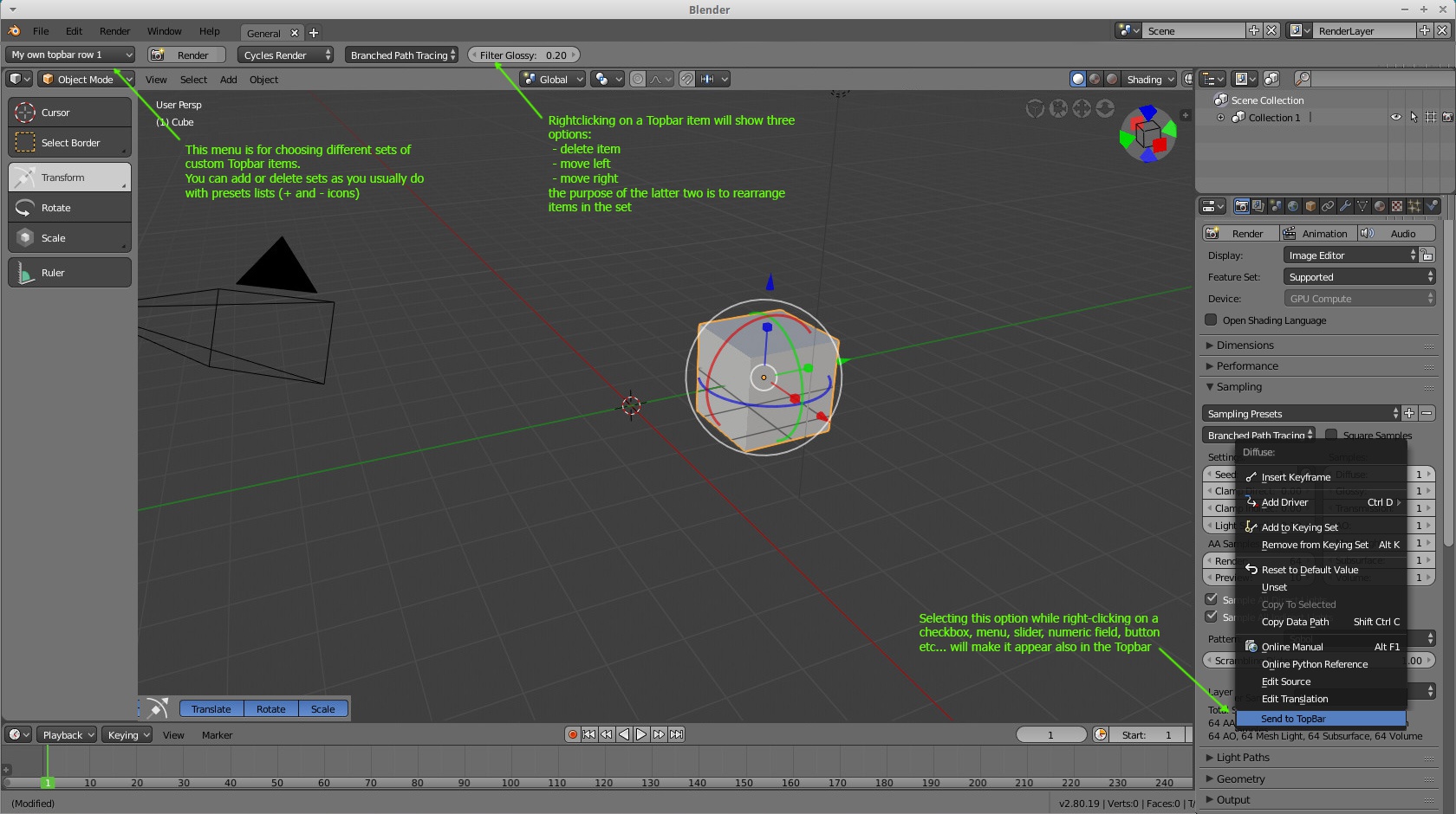 Blender 2.8 user interface design User Feedback Blender Developer Talk