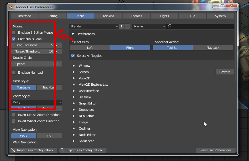Left click select keymap User Feedback Blender Developer Talk