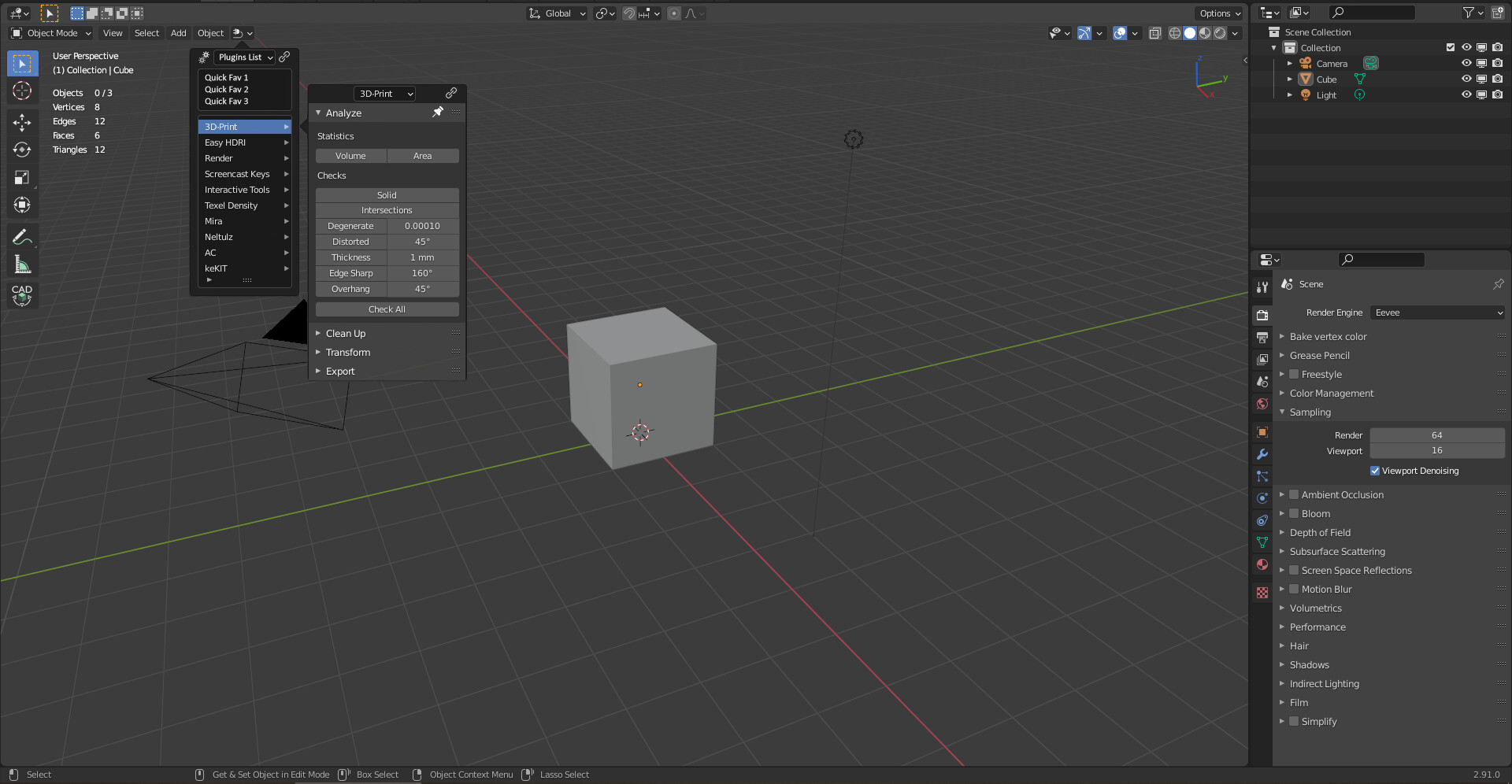 Solution to the sidebar panel design User Feedback Blender